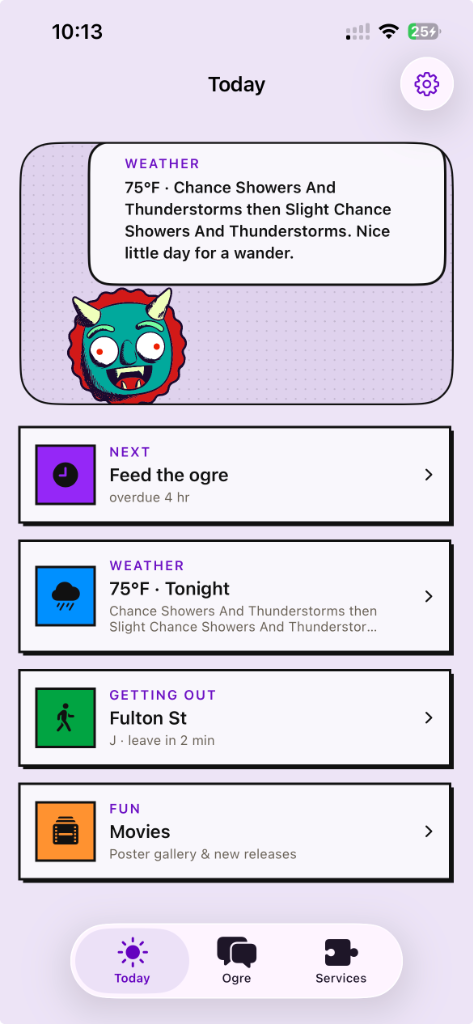 MyOgre Native iOS Companion